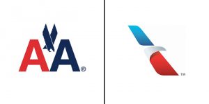 Rebranding de la marca American Airlines.
